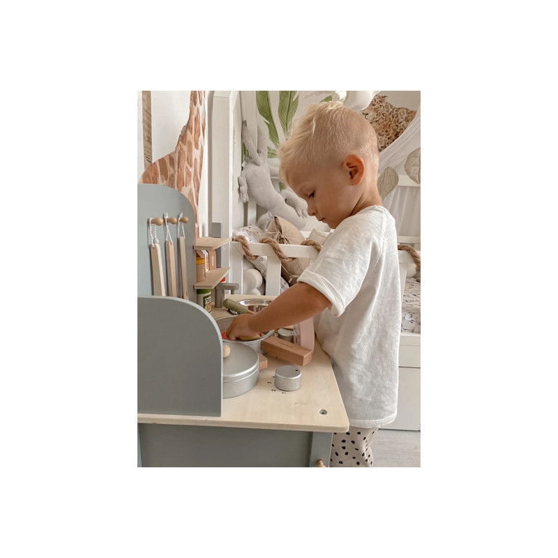 Jabadabado - Leksakskök, Grå