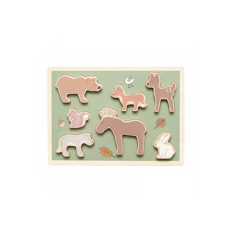 Jabadabado - Pussel Forest, 7 bitar