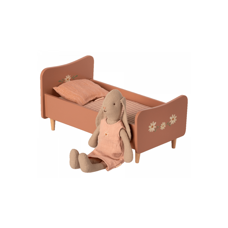 Maileg - Träsäng, Mini Rose