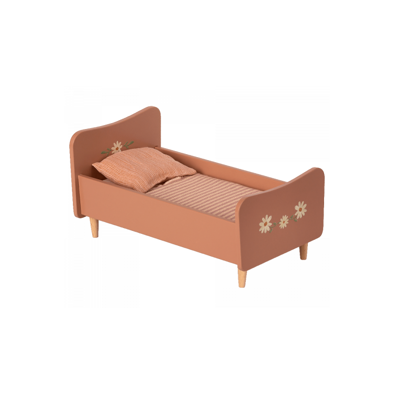 Maileg - Träsäng, Mini Rose