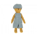 Maileg - Hängselbyxa och keps, Teddy Junior