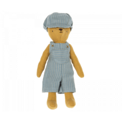 Maileg - Hängselbyxa och keps, Teddy Junior