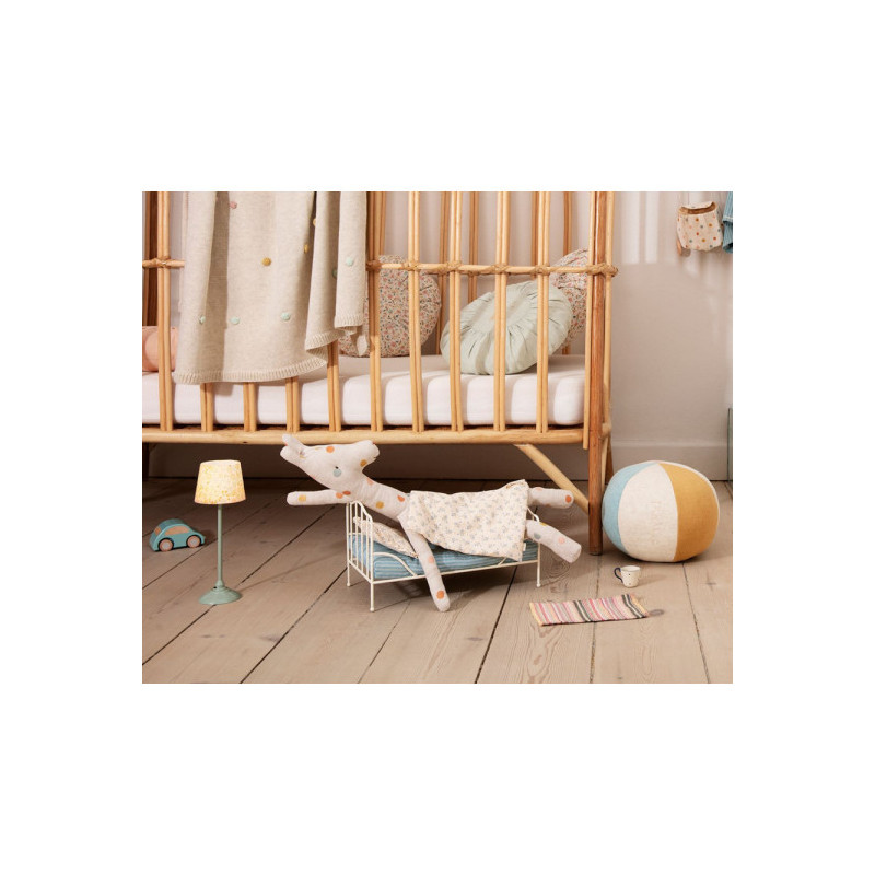 Maileg - Metallsäng Blå, Mini