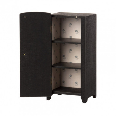 Maileg - Miniature garderob, Anthracite