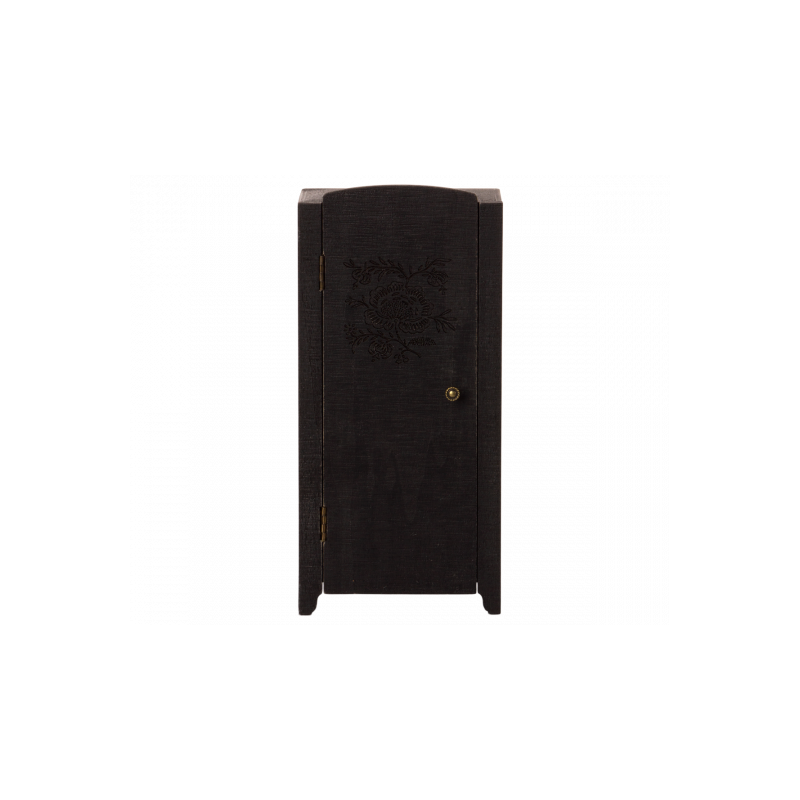 Maileg - Miniature garderob, Anthracite