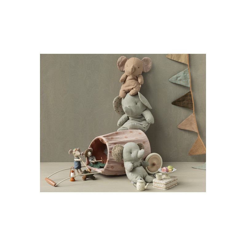 Maileg - Trolley,  Dots Rose