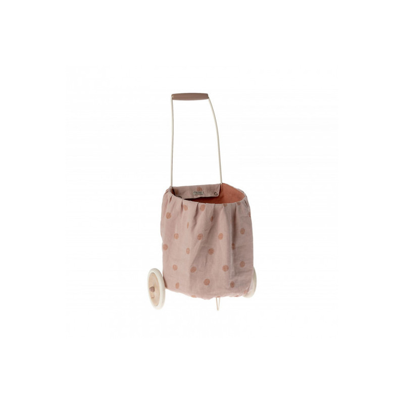 Maileg - Trolley,  Dots Rose