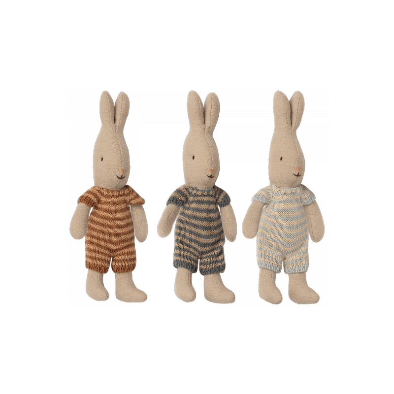 Maileg - Kanin micro, stickad  jumpsuit