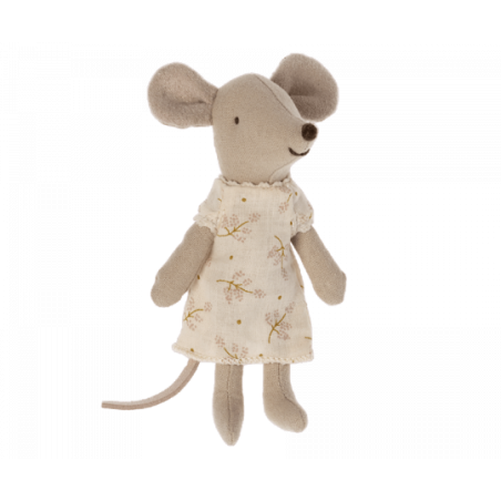 Maileg - Nattlinne, Lillasyster mus