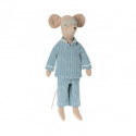 Maileg - Medium mus, pyjamas