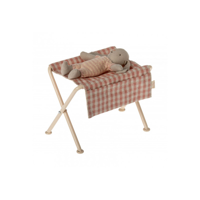 Maileg - Mössens Skötbord, Rutigt