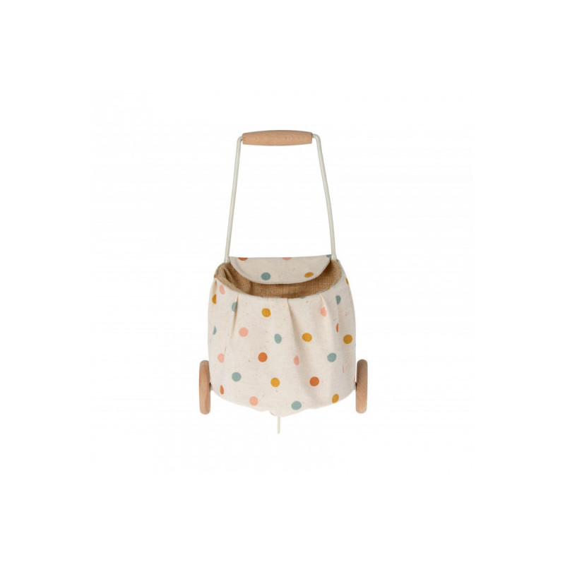 Maileg - Trolley Mini, Multi dots