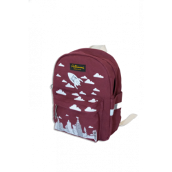 Pellianni - City ryggsäck, röd