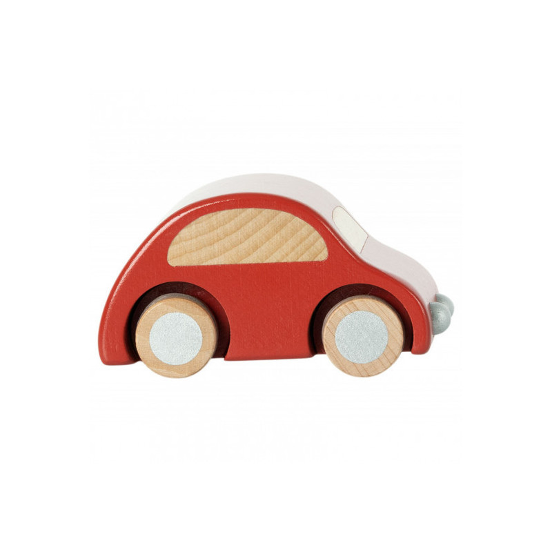 Maileg - Bil röd, Trä