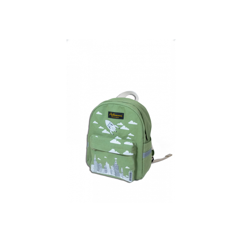 Pellianni - City ryggsäck, grön