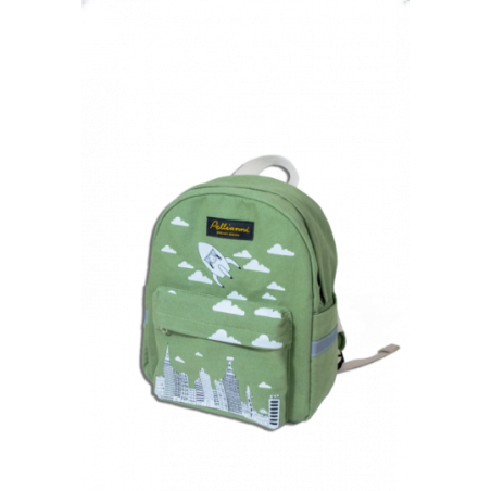 Pellianni - City ryggsäck, grön