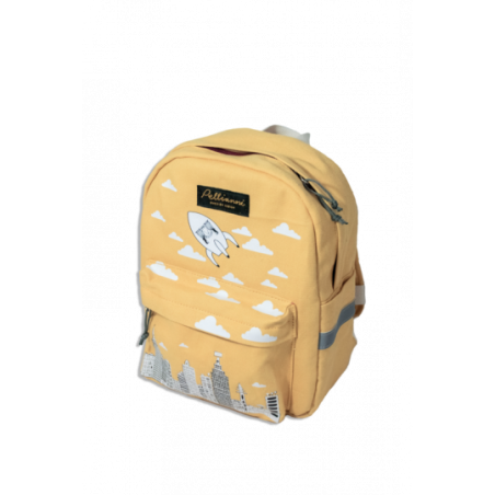 Pellianni - City ryggsäck, gul