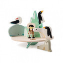Tender Leaf Toys - Balanslek Nordpol / Sydpol