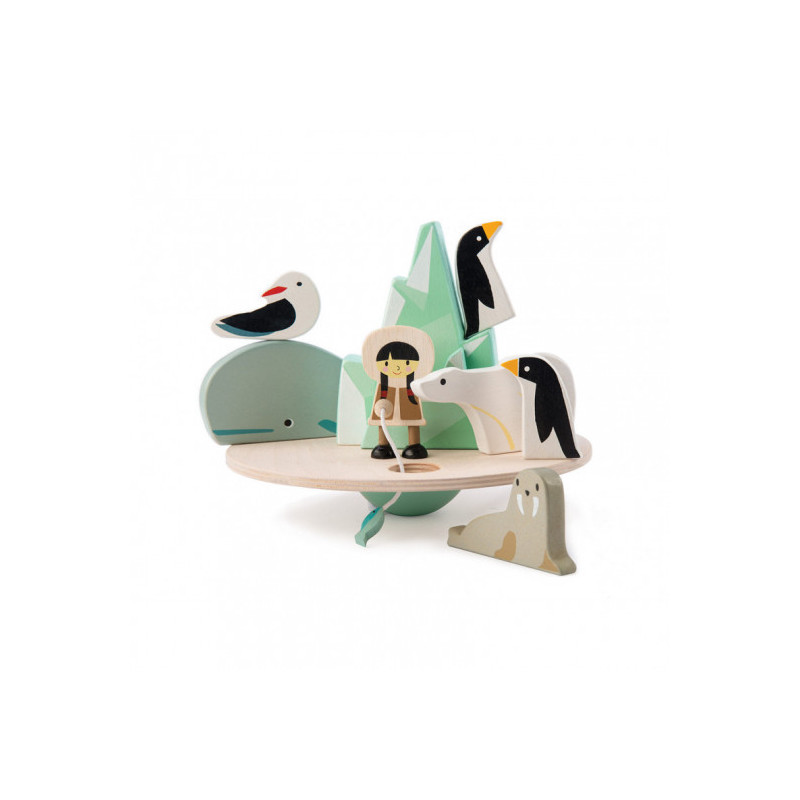 Tender Leaf Toys - Balanslek Nordpol / Sydpol