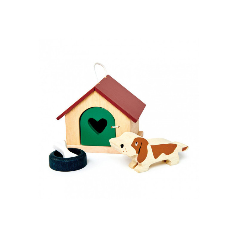 Tender leaf toys - Dockhusdjur `Hund´