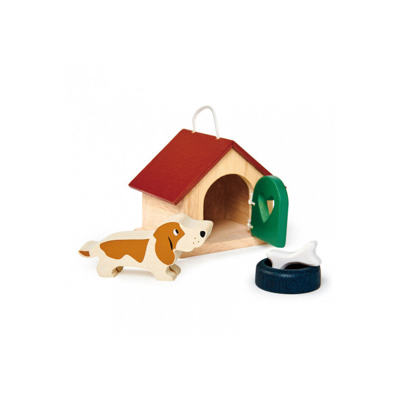 Tender leaf toys - Dockhusdjur `Hund´