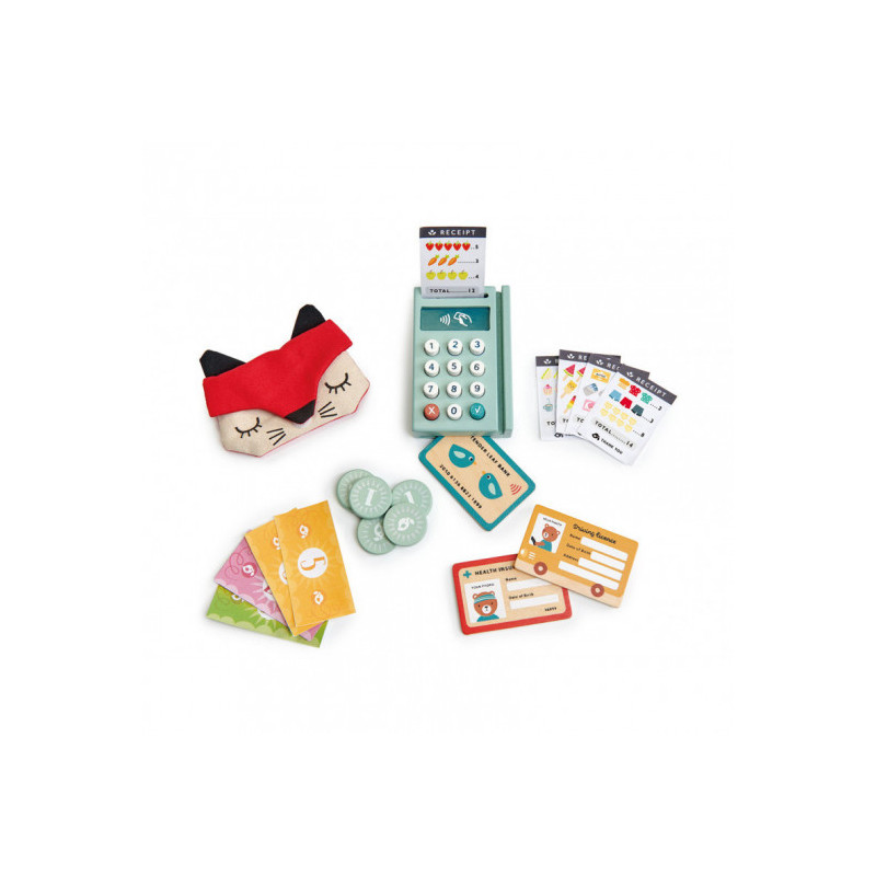 Tender Leaf Toys - Kreditkortsmaskin m. tillbehör