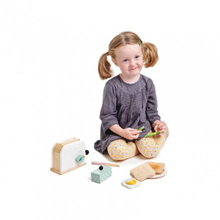 Tender Leaf Toys - Brödrost med tillbehör