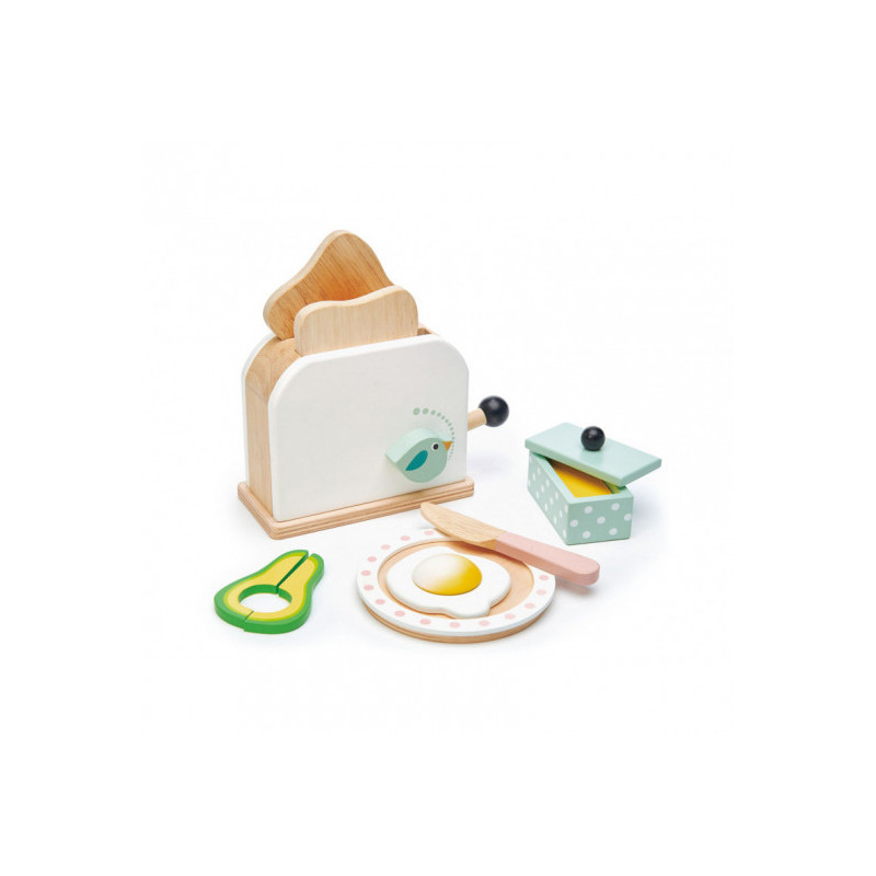 Tender Leaf Toys - Brödrost med tillbehör