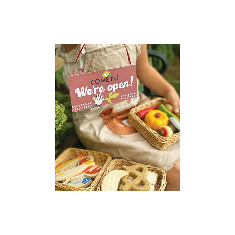 Tender leaf toys - Korg med Skaldjur