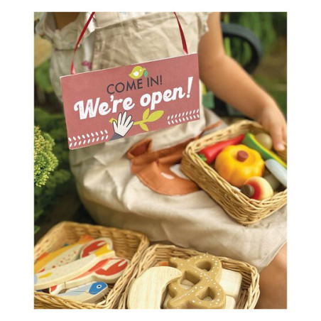 Tender leaf toys - Korg med Skaldjur