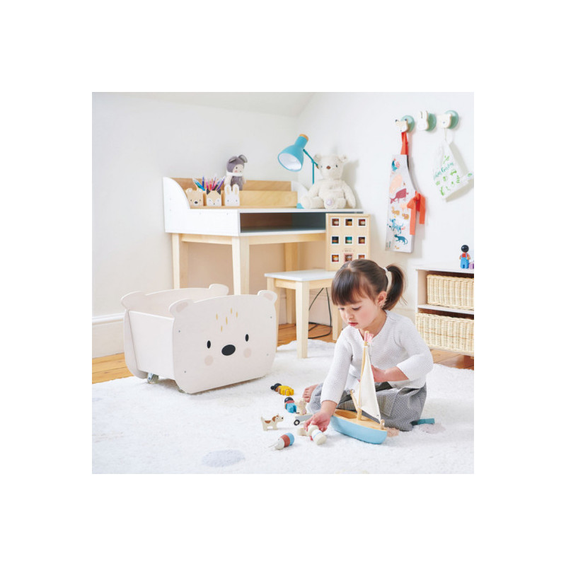 Tender leaf toys - Skrivbord med pall