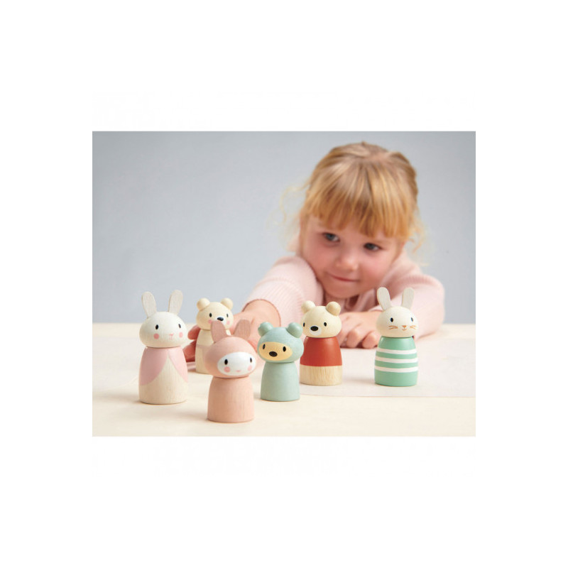 Tender leaf toys - Småfolk Björnar