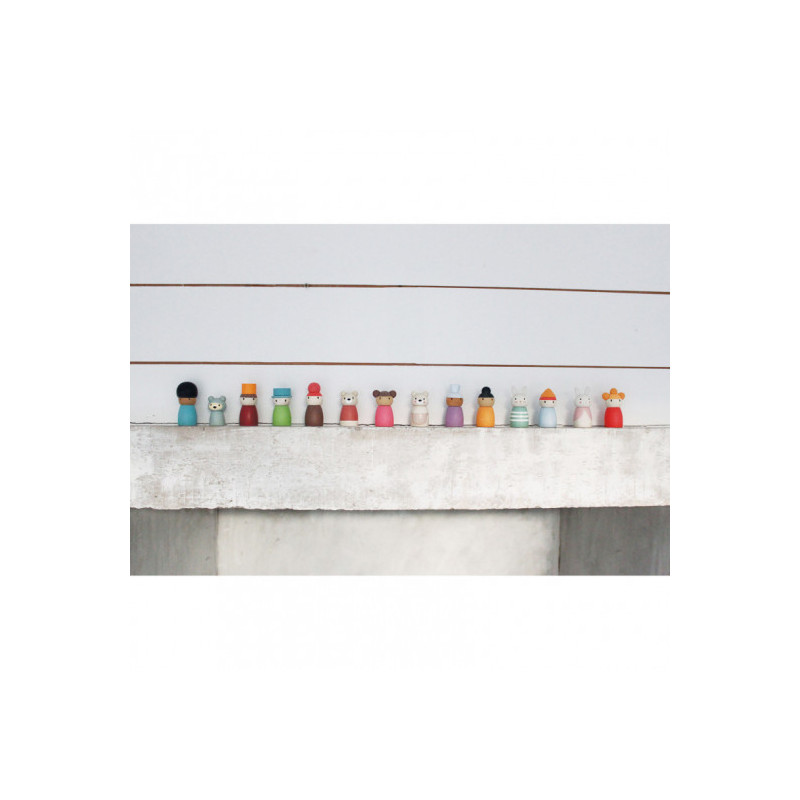 Tender leaf toys - Småfolk Björnar