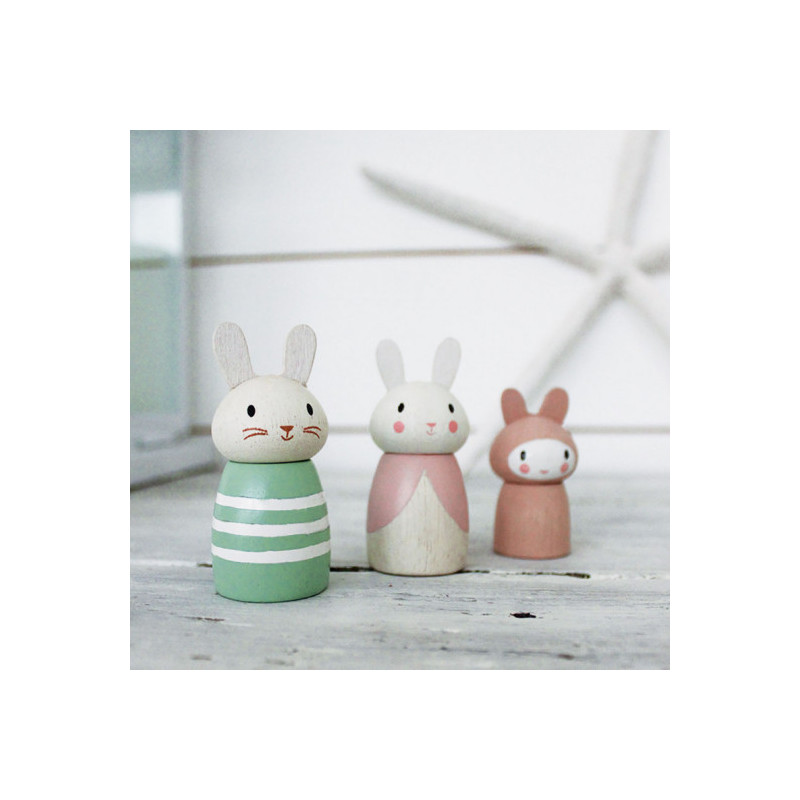 Tender leaf toys - Småfolk Kaniner