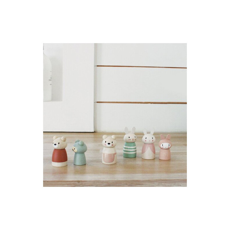 Tender leaf toys - Småfolk Kaniner