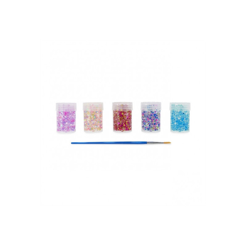 OOLY - Mini dots pixie paste - 5-pack Glitterlim