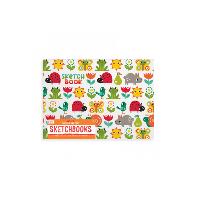 OOLY - Skissblock 2-pack - Sunshine Garden