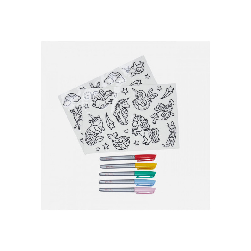 Tiger Tribe - DIY Flyttbara klistermärken