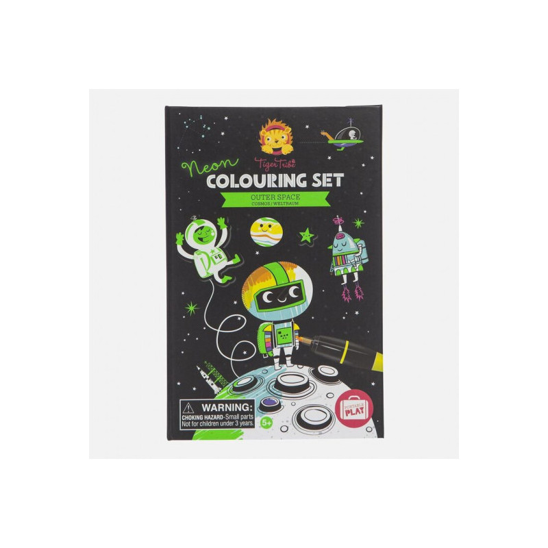 Tiger Tribe - Målarset Neon Rymden