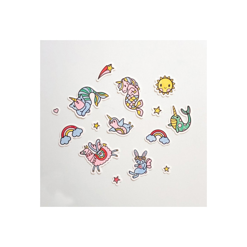 Tiger Tribe - DIY Flyttbara klistermärken