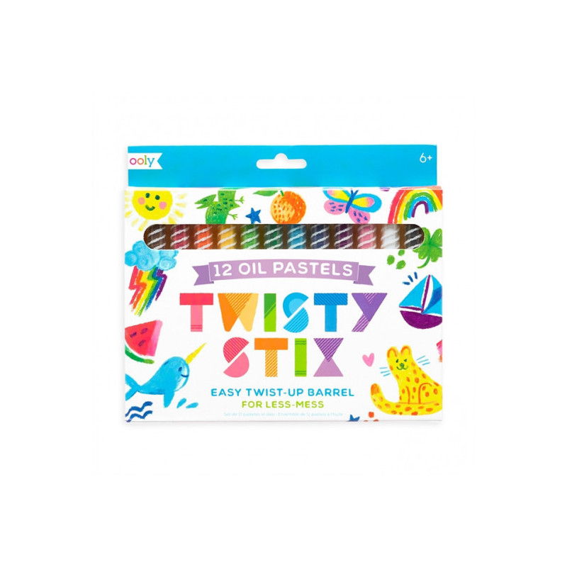 OOLY - Twisty sticks - Pastellkritor