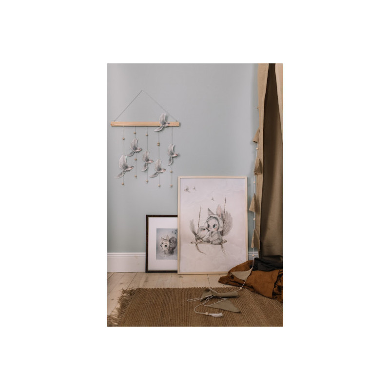 Mrs Mighetto - Poster, Mini Bird Master 50x70cm