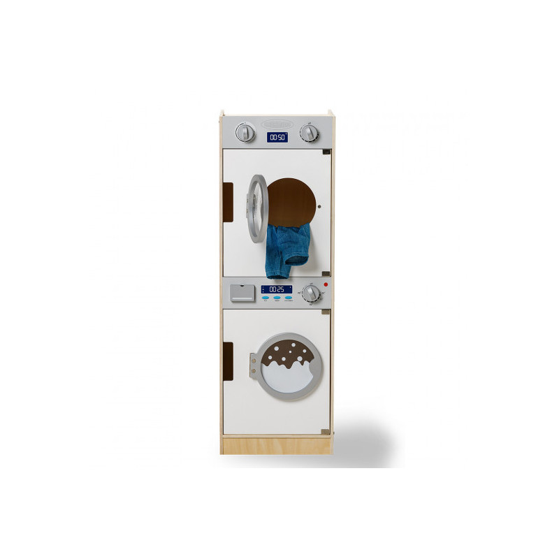 MaMaMeMo - Leksaks tvättmaskin och torktumlare