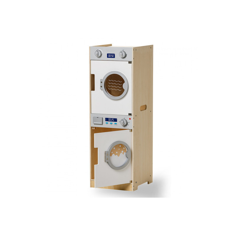 MaMaMeMo - Leksaks tvättmaskin och torktumlare