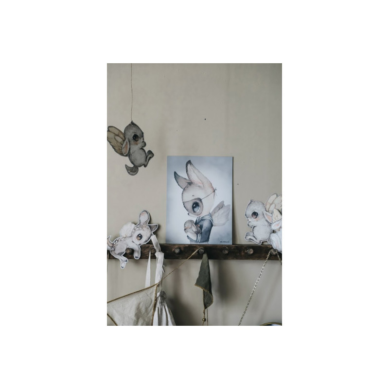 Mrs Mighetto - Poster Mini, Mr James 18x24 cm