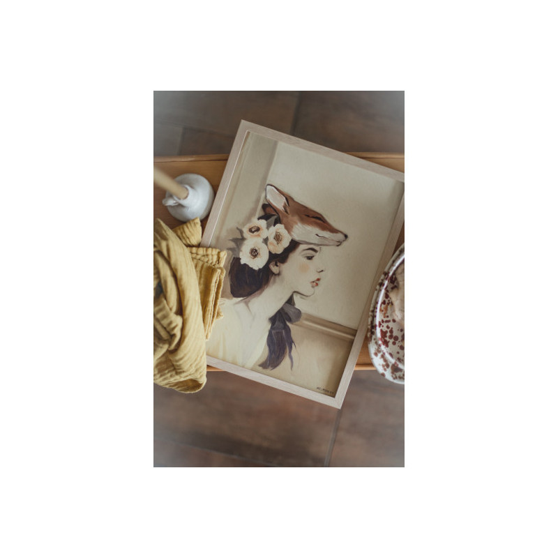 Mrs Mighetto - Poster, Lady Meadow 30x40 cm