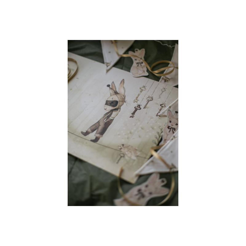 Mrs Mighetto - Poster, Master of the key 70x50 cm