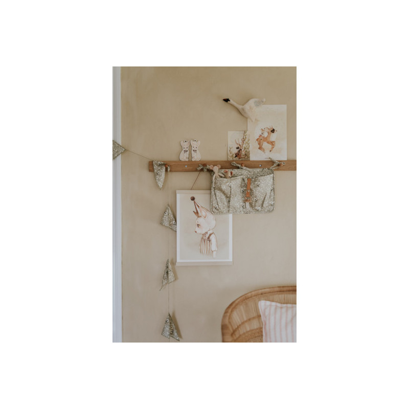 Mrs Mighetto - Poster, Bonnies Roe Deer 21x30 cm