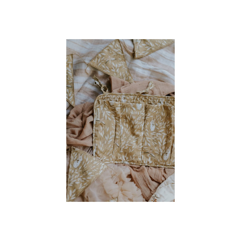 Mrs Mighetto - Sängficka, Misty Leaf Yellow