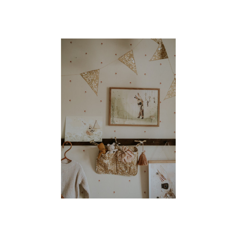 Mrs Mighetto - Sängficka, Misty Leaf Yellow